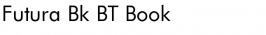 Download Futura Bk BT Book Font