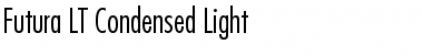 Download Futura LT CondensedLight Font