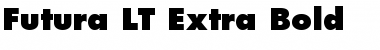 Download Futura LT ExtraBold Font