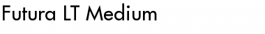 Download Futura LT Regular Font