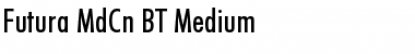 Download Futura MdCn BT Medium Font