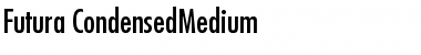 Download Futura-CondensedMedium Font