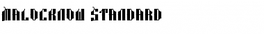 Download Malocknow Standard Regular Font Title Preview