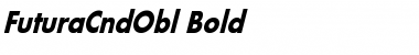 Download FuturaCndObl-Bold Regular Font