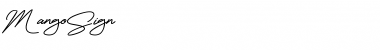 Download MangoSign Regular Font Title Preview