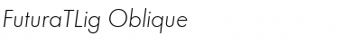 Download FuturaTLig Oblique Font