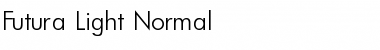Download Futura_Light-Normal Regular Font