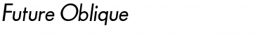 Download Future Oblique Font Title Preview
