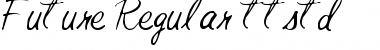 Download Future Regular Font Title Preview