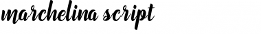 Download Marchelina Script Marchelina Script Font Title Preview