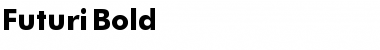Download Futuri Bold Font Title Preview