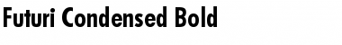 Download Futuri Condensed Bold Font Title Preview