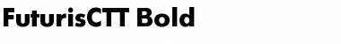 Download FuturisCTT Bold Font Title Preview