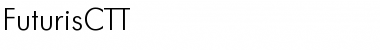 Download FuturisCTT Regular Font Title Preview