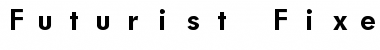 Download Futurist Fixed-width Bold Font Title Preview