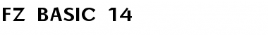 Download FZ BASIC 14 Normal Font Title Preview