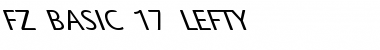 Download FZ BASIC 17 LEFTY Normal Font Title Preview