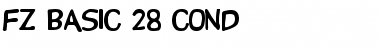 Download FZ BASIC 28 COND Normal Font Title Preview