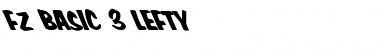 Download FZ BASIC 3 LEFTY Normal Font Title Preview