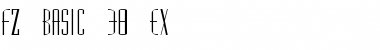 Download FZ BASIC 38 EX Normal Font Title Preview