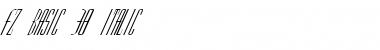Download FZ BASIC 38 ITALIC Normal Font Title Preview