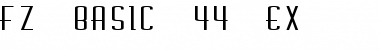 Download FZ BASIC 44 EX Bold Font Title Preview