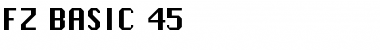 Download FZ BASIC 45 Normal Font Title Preview