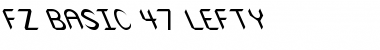 Download FZ BASIC 47 LEFTY Normal Font Title Preview