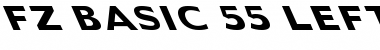 Download FZ BASIC 55 LEFTY Normal Font Title Preview