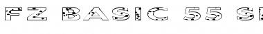 Download FZ BASIC 55 SPOTTED EX Normal Font Title Preview