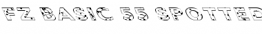 Download FZ BASIC 55 SPOTTED LEFTY Normal Font Title Preview