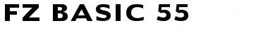 Download FZ BASIC 55 Normal Font Title Preview