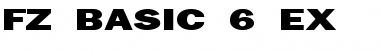 Download FZ BASIC 6 EX Normal Font Title Preview
