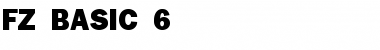 Download FZ BASIC 6 Normal Font Title Preview