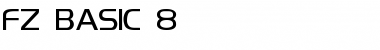 Download FZ BASIC 8 Normal Font Title Preview