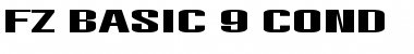Download FZ BASIC 9 COND Normal Font Title Preview