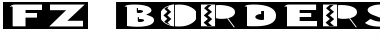 Download FZ BORDERS 15 EX Normal Font Title Preview