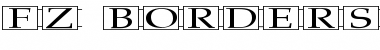 Download FZ BORDERS 19 EX Normal Font Title Preview