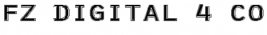 Download FZ DIGITAL 4 CONTOUR EX Normal Font Title Preview