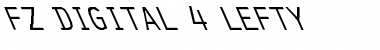 Download FZ DIGITAL 4 LEFTY Normal Font Title Preview