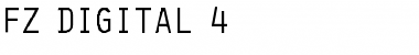 Download FZ DIGITAL 4 Normal Font Title Preview
