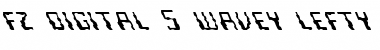 Download FZ DIGITAL 5 WAVEY LEFTY Normal Font Title Preview