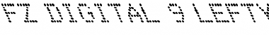Download FZ DIGITAL 9 LEFTY Normal Font Title Preview