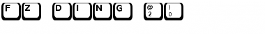 Download FZ DING 20 Normal Font Title Preview