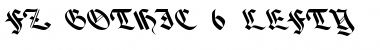 Download FZ GOTHIC 6 LEFTY Normal Font Title Preview