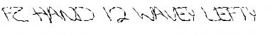Download FZ HAND 12 WAVEY LEFTY Normal Font Title Preview