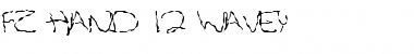 Download FZ HAND 12 WAVEY Normal Font Title Preview