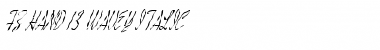 Download FZ HAND 13 WAVEY ITALIC Normal Font Title Preview