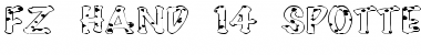 Download FZ HAND 14 SPOTTED EX Normal Font Title Preview