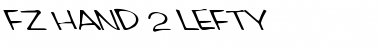 Download FZ HAND 2 LEFTY Normal Font Title Preview